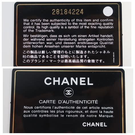 check chanel authenticity card|Chanel date code chart.